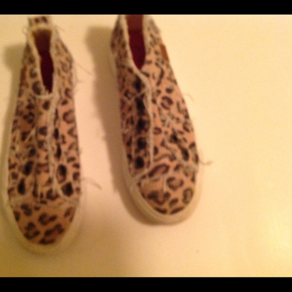 sneakers animal print like new Size 1 - Picture 3 of 4